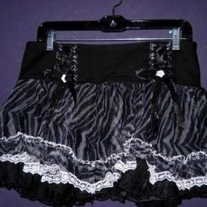 Tripp zebra tutu skirt